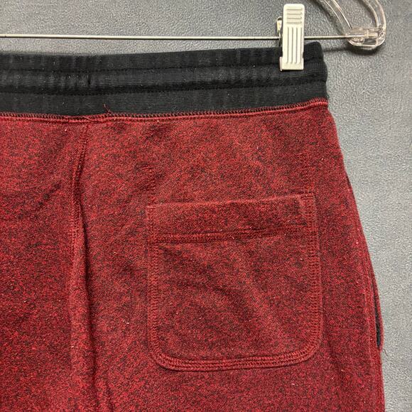 Nike Joggers Maroon Red Cuff Slim Fit Sweatpants Men's Small Fitted Athletic - Picture 10 of 10